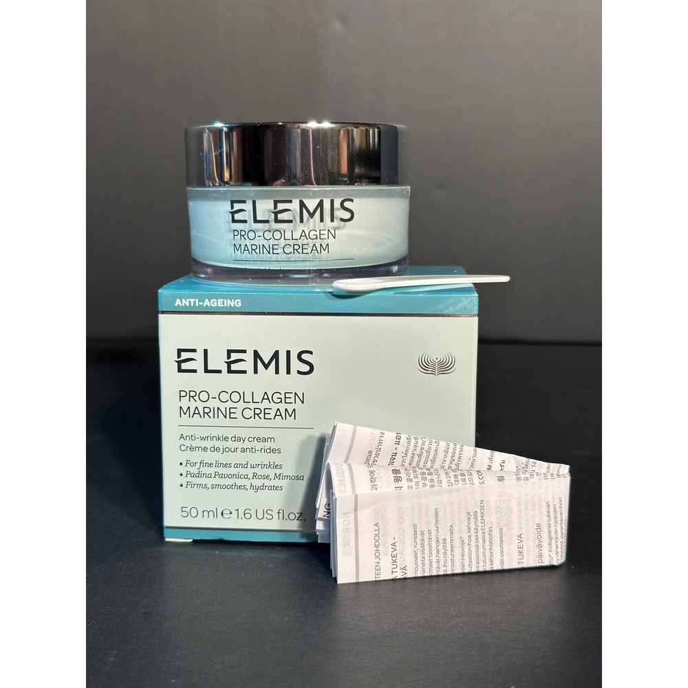 Elemis Pro-Collagen Marine Cream Anti-Wrinkle Day Cream 50ml 1.6oz New in Box